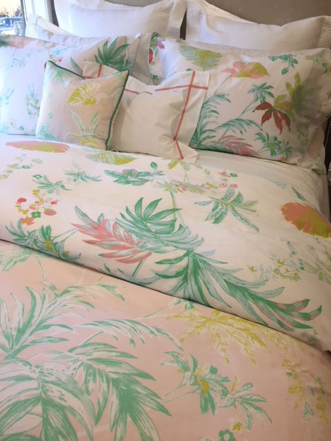 Spring bedding in fresh florals