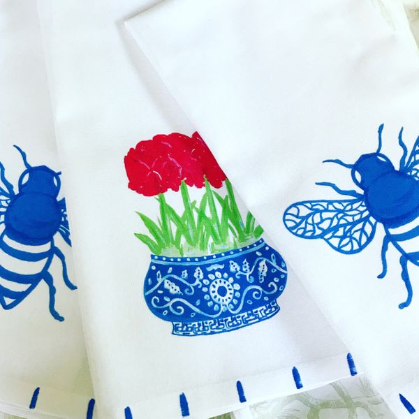 Cotton Tea Towels - $18