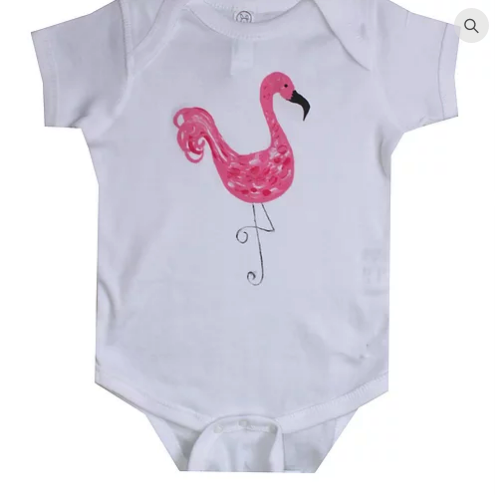 Flamingo Onesie - Sale Price $14.40