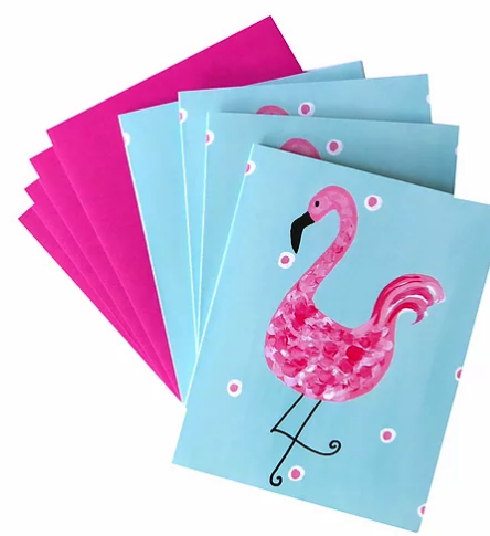 Flamingo Note Cards - Sale Price $9.60