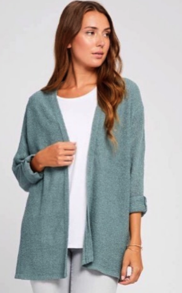 Seafoam Cozy Cardigan