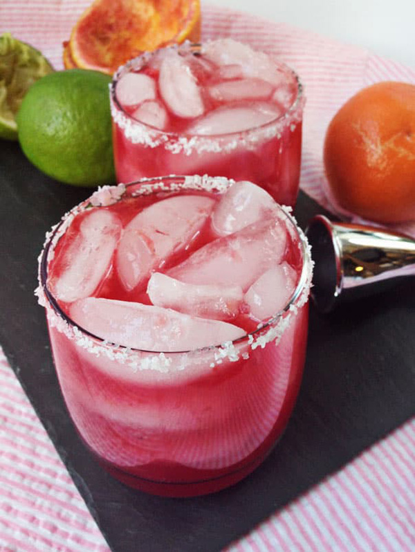 Sweet Blood Orange Margarita